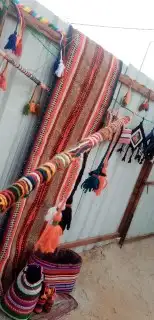 سلات قهوة وشاي تراثيه شغل يدوي 2