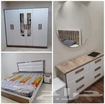 غرف نوم جديده جاهزة بسعر المصنع تركيب توصيل مجاني 10