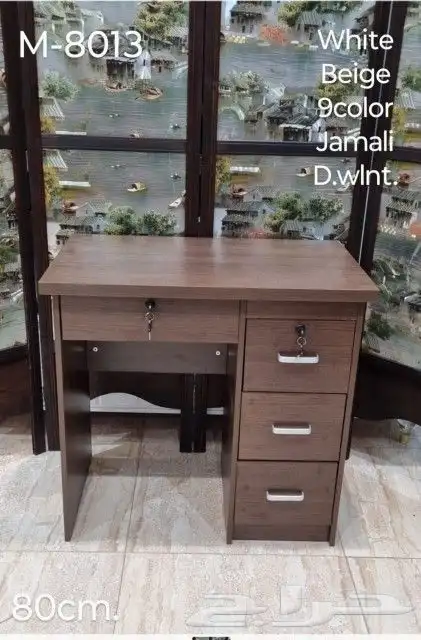 مكاتب جديدة فخمه وصل كبيرميلامين موديل مودرن توصيل تركيب جده 5