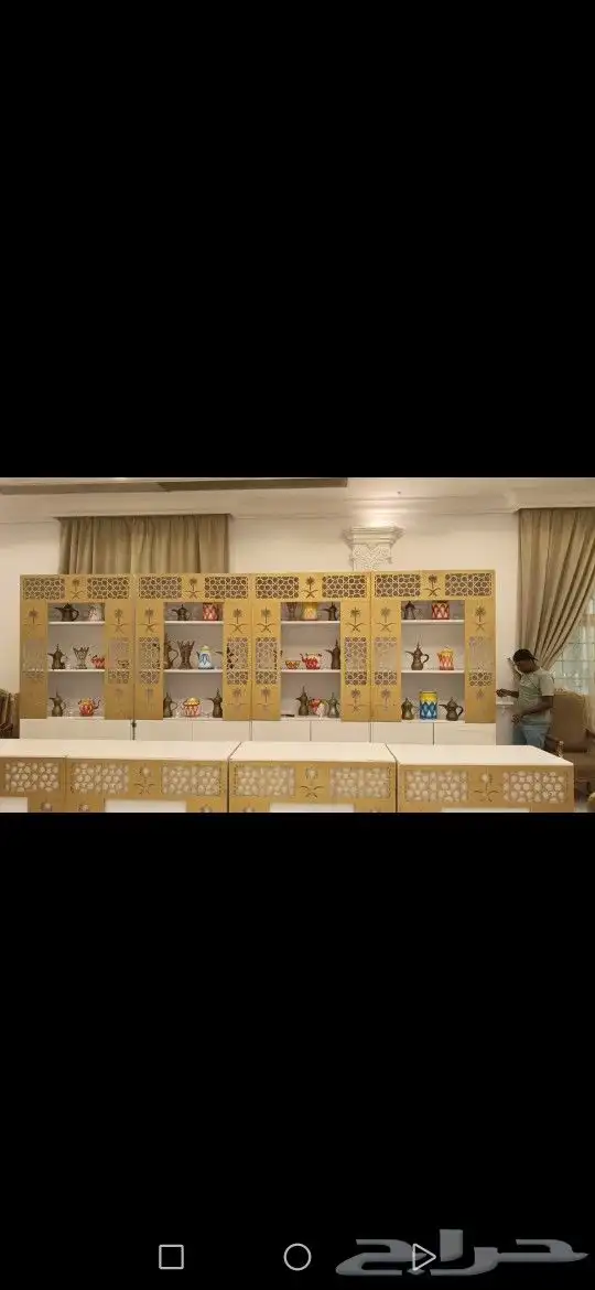 تاجير شاشات مسارح إضاءة كراسي قهوجين وقهوجيات وصبابيت وصباب 1