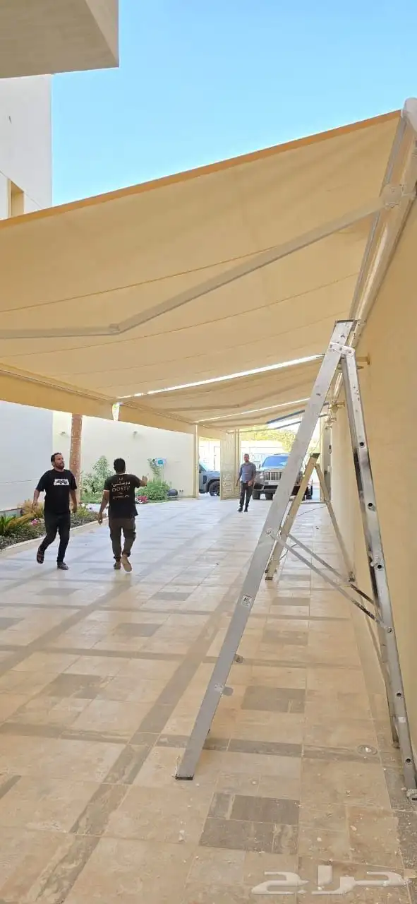 مظلات اذرعه مظلات كهرباء مظلات ريموت 0