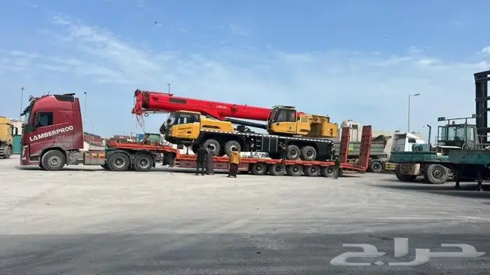 يوجد لدينا للايجار فوركلفت ورافعات تلسكوبيه وكرينات وببكات 4