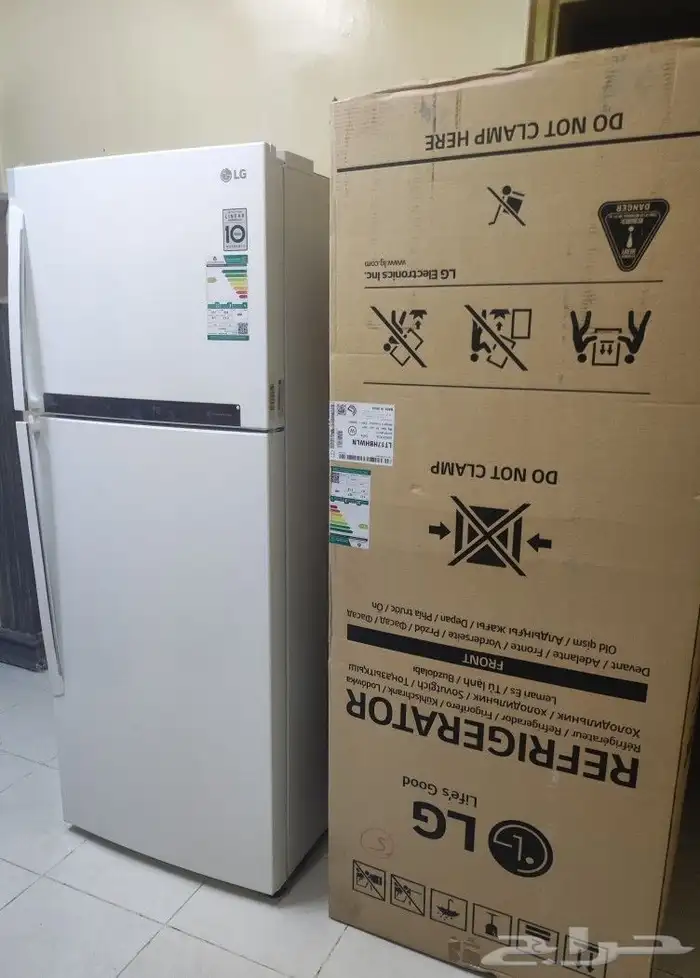 ثلاجة ال جي سعة 321 لتر 1