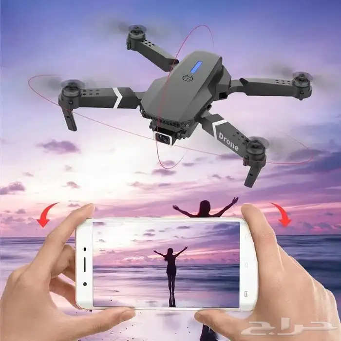 طائرة بدون طيار Drone - درون بكاميرات متعدد بتقنية عالية 199 3