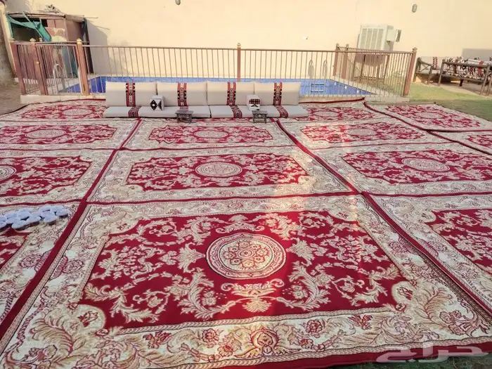 يوجد لدينا ايجار مكيفات خيم كراسي كنب جلسات شعبية 1