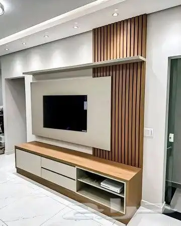 ديكورات منزليه بديل شيبورد فواصل رف خلفيه شاشه دولاب تليفزيو 4