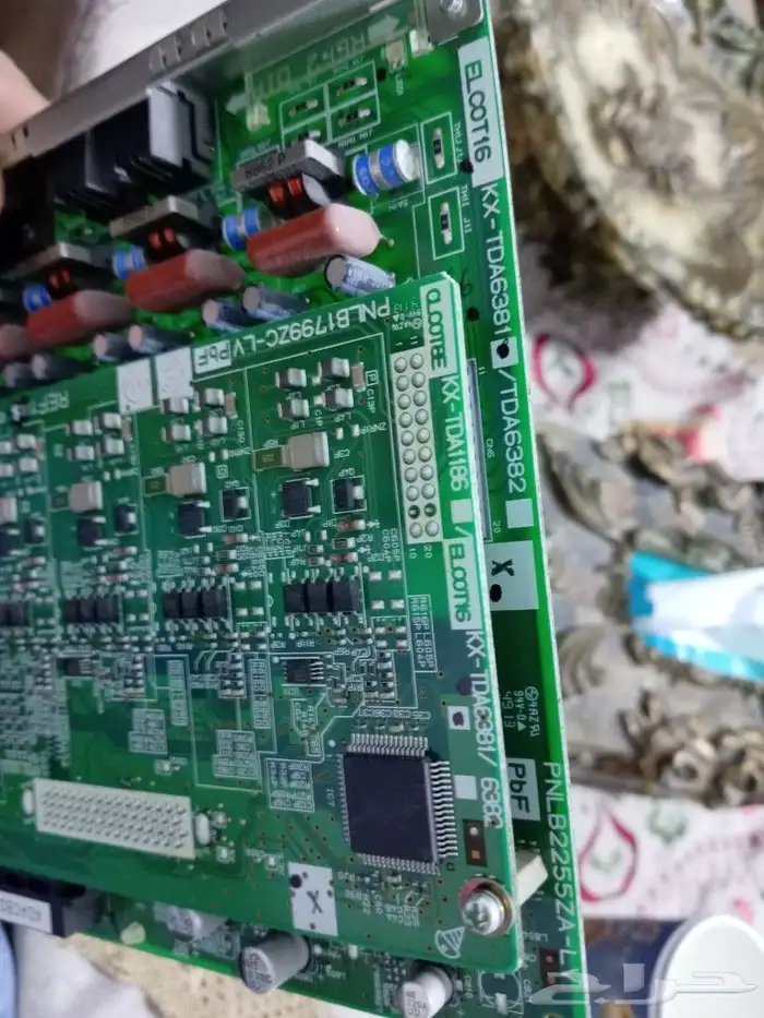 كروت اضافيه 24 خط وكروت توسعه وكاباين توسعه لسنترال TDA600 3