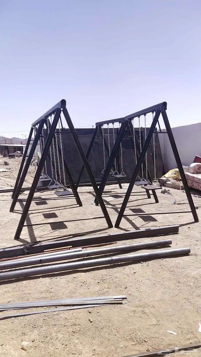 مراجيح للأطفال تفصيل جديد ونفصل لزبون جميع طلابات الحداده 2