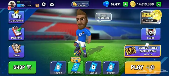 حساب لعبه. mini football للبيع 0