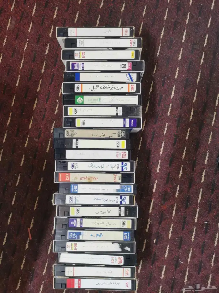 للبيع اشرطة فديو قديمة 6