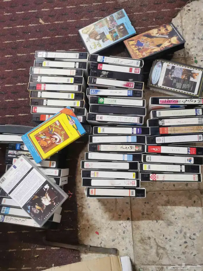 للبيع اشرطة فديو قديمة 7