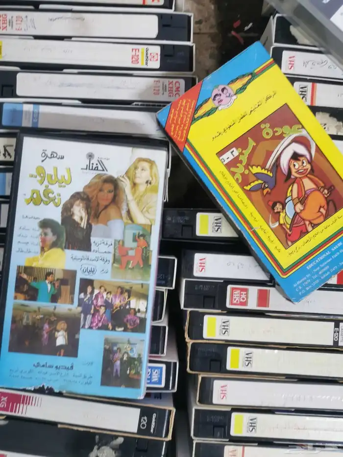 للبيع اشرطة فديو قديمة 0