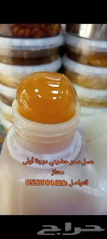 عسل سدر حضرمي درجة أولى 1