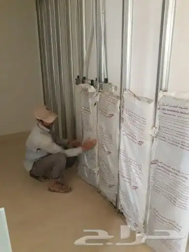 معلم اسمنت بورد جبس بورد تصميم غرف دهانات تشطيبات ديكورات 2