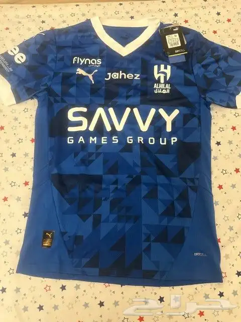 قميص الهلال نسخة اللاعبين وسبب البيع خطأ في اختيار المقاس 0