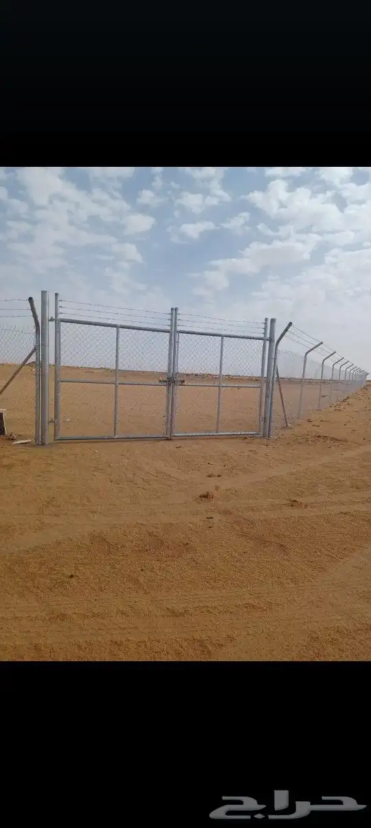 تركيب شبوك المزارع والملاعب وتوريد وزراعة النخيل العربي 0