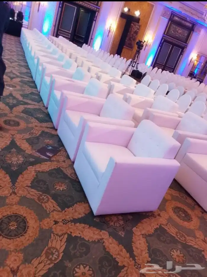 تاجير كراسي وطاولات تاجير جلسات تاجير كنب تاجير كراسي عادي 0