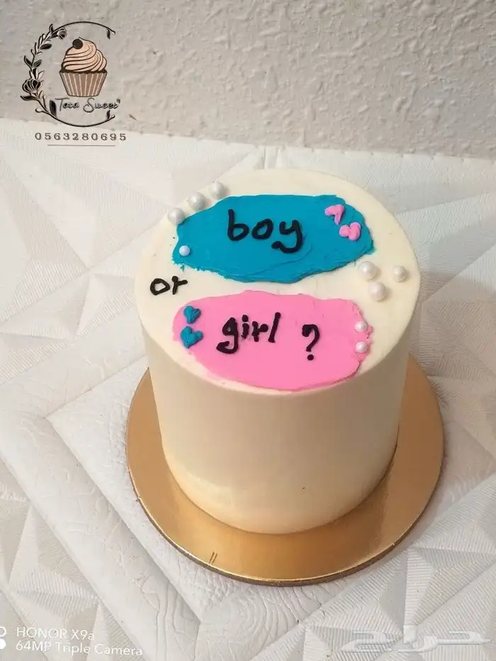 كيكة معرفة الجنين 0