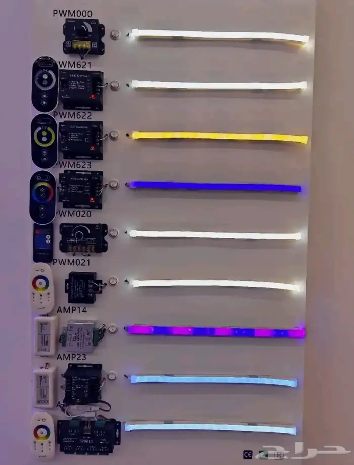 اجهزة تحكم بالاضاءة ديمر الوان توافقي كونترول 3