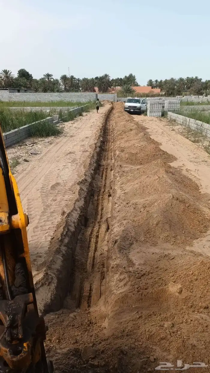مقاولات عامه حفر دق هداد توريد رمل ترحيل مخلفات 0