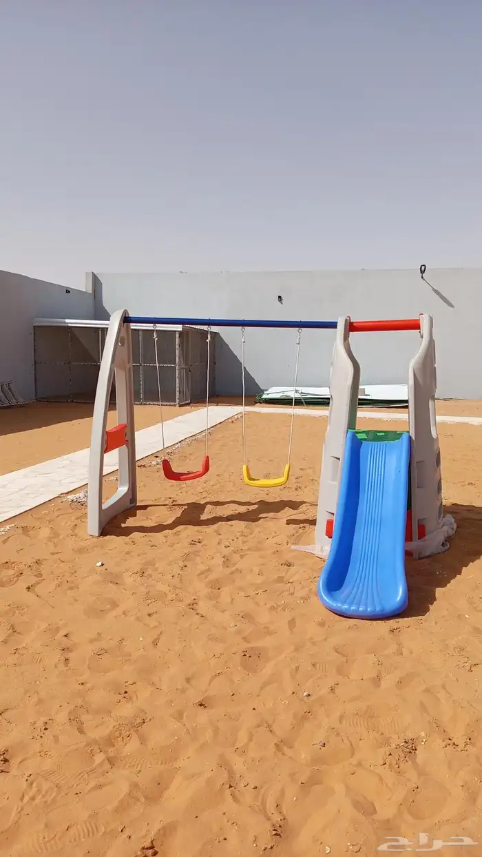 بيت بلاستيكيه مراجيح زحاليه للاطفال قويه امان للاطفال 1