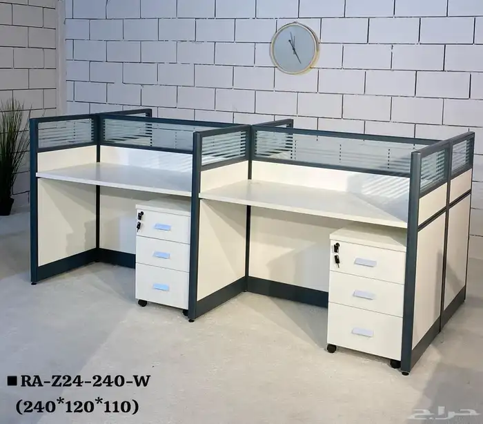 مكتب دولاب  رسي مكتب بارتيشن وركستيشن كاؤنتر استقبال 15
