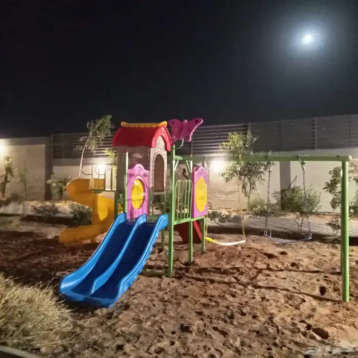 العاب اطفال مرجيحه ثنائية وزحاليق ثنائية قويه جوده عاليه 1