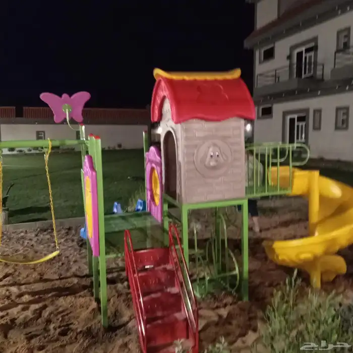 العاب اطفال مرجيحه ثنائية وزحاليق ثنائية قويه جوده عاليه 7