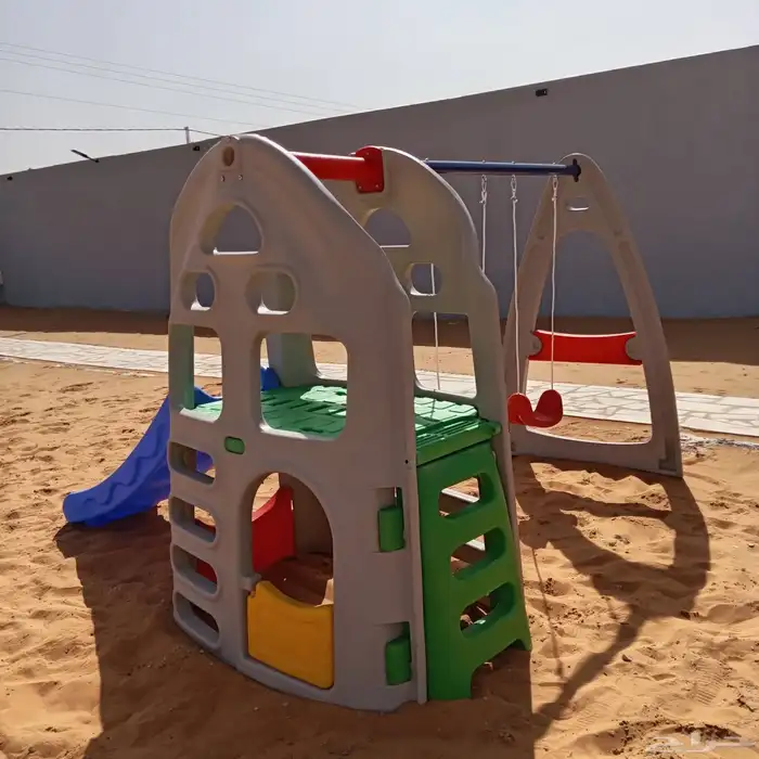 بيت بلاستيكيه مراجيح زحاليه للاطفال قويه امان للاطفال 6