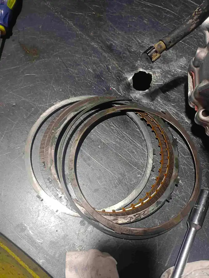 Toyota  Camry 2008 Model Gearbox Reparing  توضيب 6