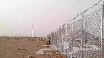 شبك اسوار شبوك تسوير اراضي مجلفن سياج تشبيك 1