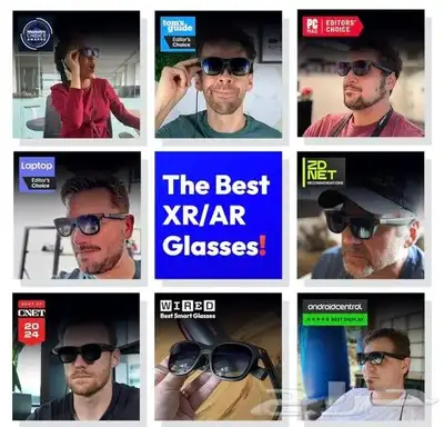 نظارات ذكيه واقع افتراضي جديدة XR AR GLASSES 3