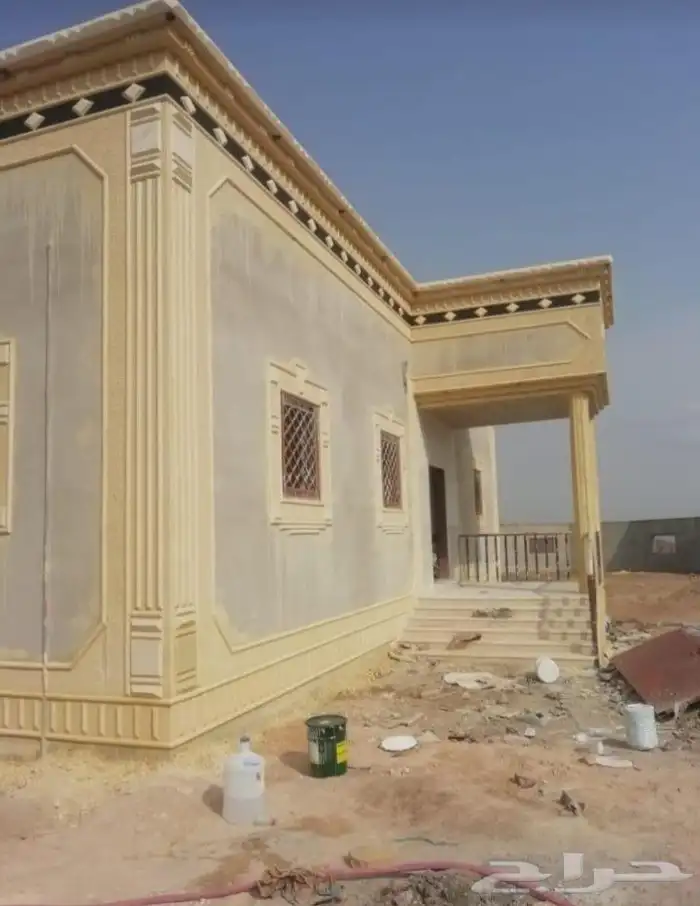 ديكورات خارجيه المكونه من اسمنت الرياض وبطحاء الرياض 3