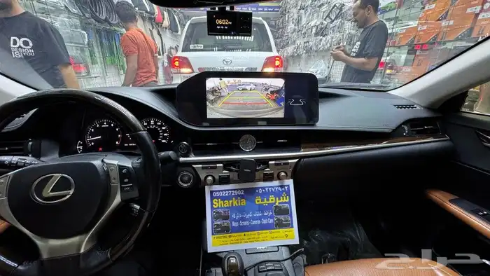 شاشه لكزس ES350 للتواصل 7