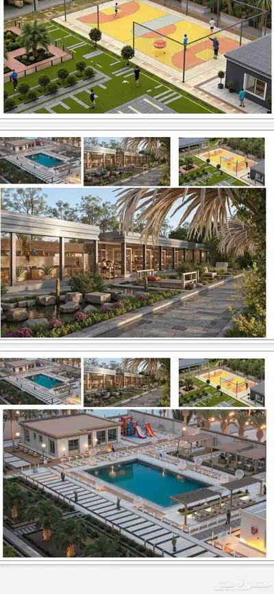 تصميم معماري تصميم فلل استراحات شاليهات واجهات 6