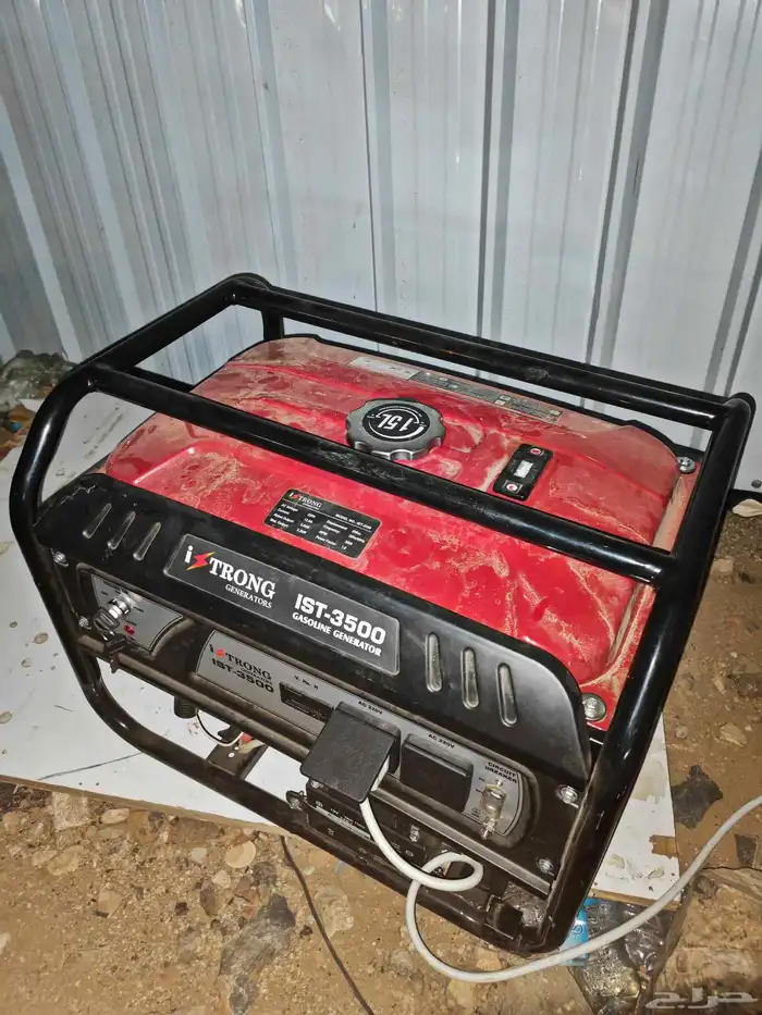 ماطور بنزين من شركة I strong generator السعة 3500 بسعر رخيص 0