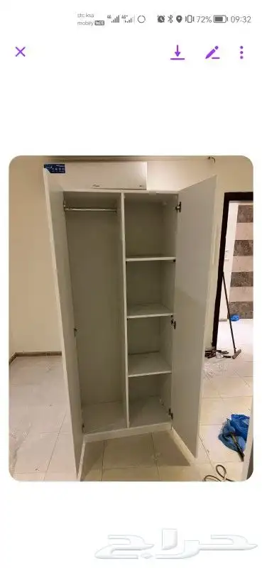 يتوفر دواليب حشب بجميع المقاسات 2