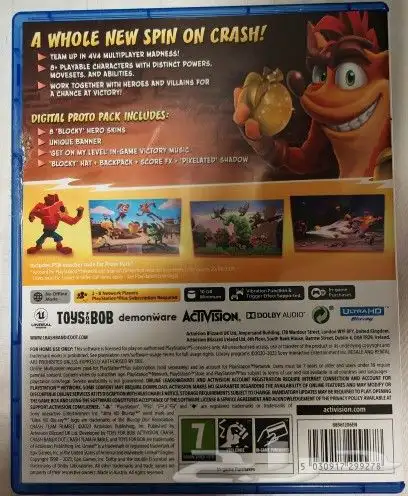 شريط كراش تيم رامبل 1