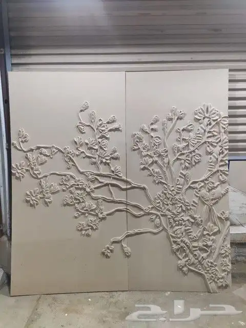 حفر لوحات خشبية 3D حسب الطلب 5
