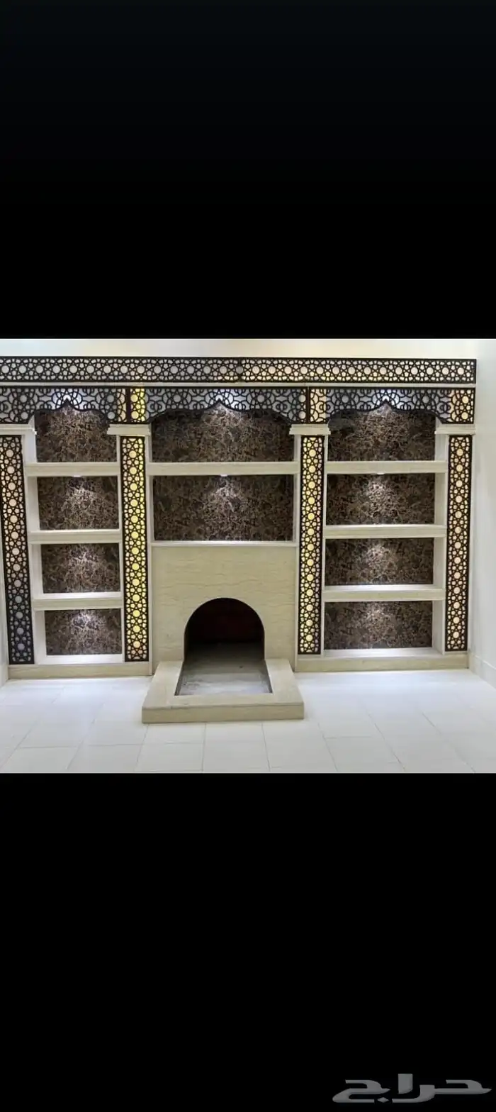 أفران مشبات شلالات غرف تراثيه نوافير ديكورات جبسيه 3