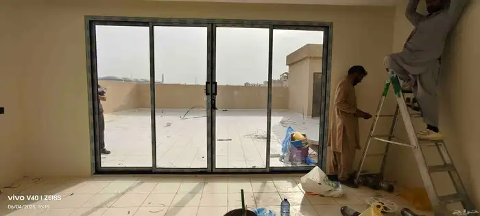 باب المنيوم شباك المنيوم شرائح 9
