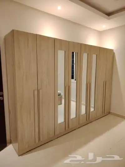 دواليب ملابس جاهزة وتفصيل بأسعار مناسبة توصيل مجاني 0