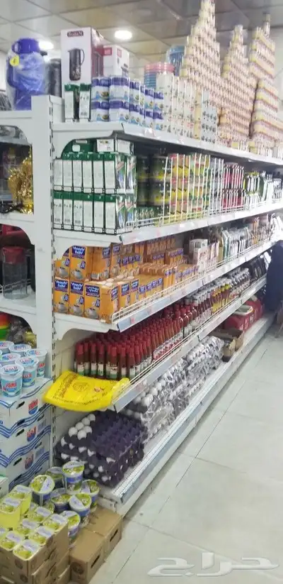 رفوف سوبر رفوف بقاله استندات صيدلية خانات مستوع جديد ومستخدم 0