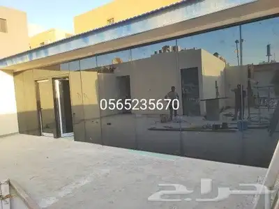 جميع اعمال المنيوم شبابيك ابوب استركشر 0