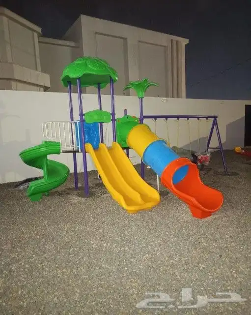 مراجيح وزحاليق أطفال نطاطات ترامبولين وألعاب جديدة 2