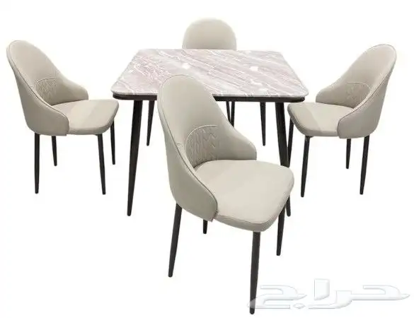 طاولات طعام خشب رخام زجاج جديد بلياردو 32