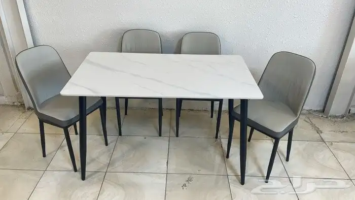 طاولات طعام خشب رخام زجاج جديد بلياردو 39