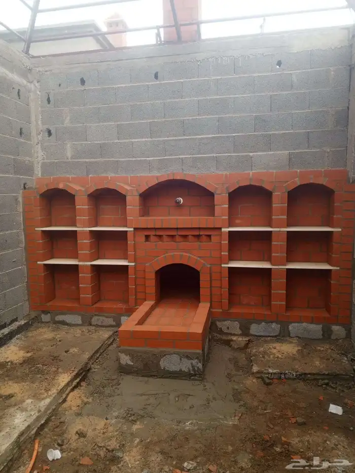 معلم مشب نار ومشبات رخام معلم باكستاني اشتغل إيمانه 8