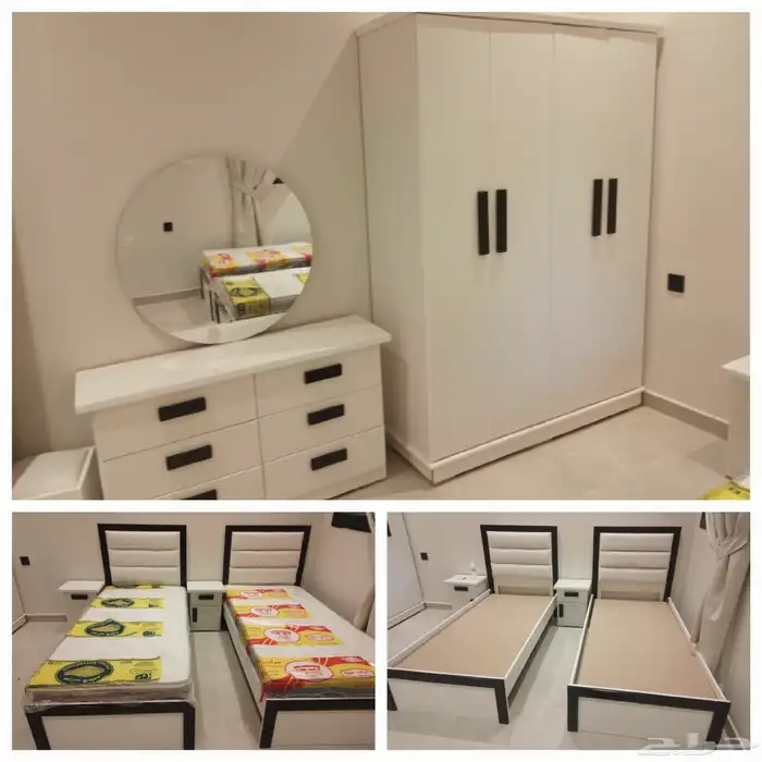 غرف نوم نفرين وغرف اطفال بسعر المصنع 24