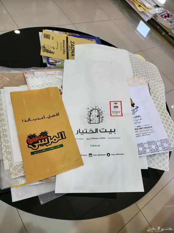 مصنع اكياس ورق شنط ورق اكياس برجر 24